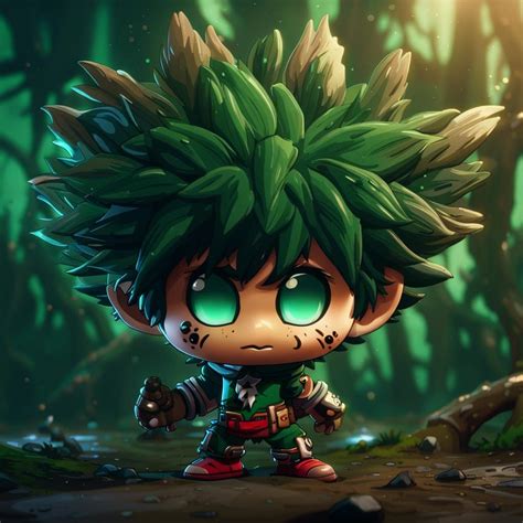 Deku Chibi Ai Generated Artwork Nightcafe Creator