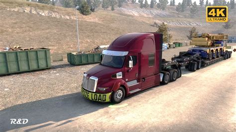 ATS Montana DLC Oversize Load From Miles City To Billings All