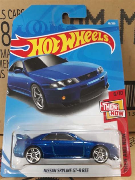 Jual S0007 Hot Wheels Hotwheels Nissan Skyline Gt R R33 Biru Di Seller Velvet Store
