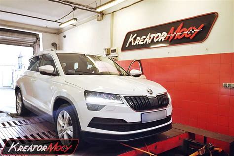 Chip tuning Skoda Karoq 2.0 TDI 150 KM | Kreator Mocy