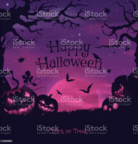 Happy Halloween Banner Or Party Invitation Stock Illustration Download Image Now Art Autumn