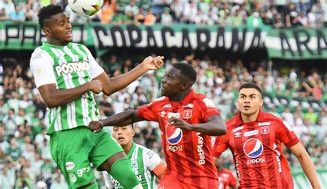 Tarjeta roja TV EN VIVO Nacional vs América de Cali HOY Liga BetPlay