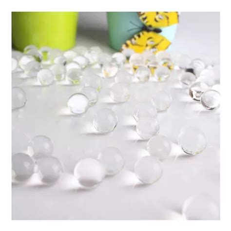 Orbeez Bolinhas de gel decorativas cresce na água transparentes incolor