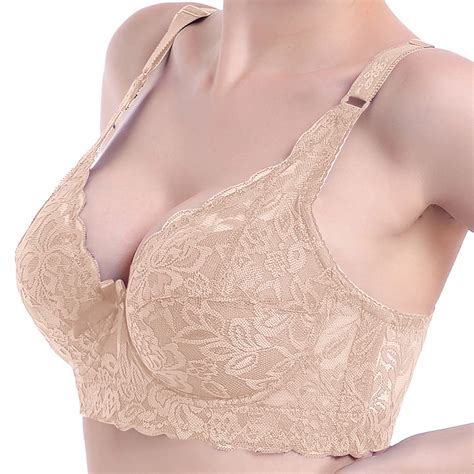 Baodann Women Hot Full Cup Thin Underwear Small Bra Plus Size Wireless Adjustable Lace Bra Cover