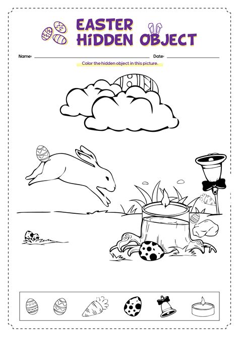 16 Spring Hidden Picture Worksheet - Free PDF at worksheeto.com