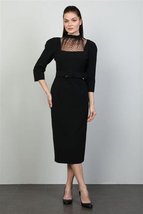 Mira Mia K246054 BLACK Women Dress | Dosso Dossi
