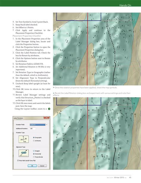 Mapas An Dip Y Dips Direccion En Arcgis Pdf