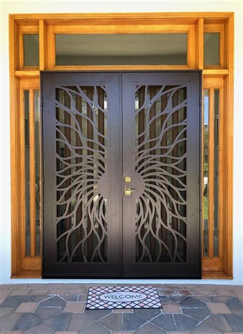 Metal Ms Laser Cut Safety Door For Residential At Rs 550 Square Feet