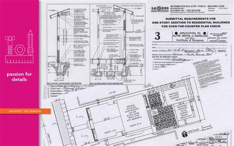 Type V Sheet Construction Details: Submittal Requirements / Part 2 - Architect On Demand