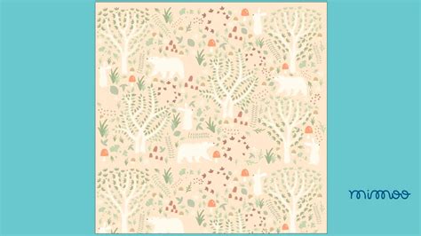 Papel De Parede Floresta Nude Mimoo Toys D Model