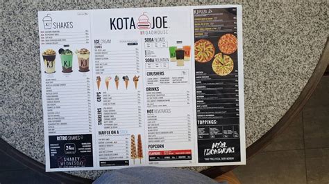 Menu At Kota Joe Roadhouse Edenvale Restaurant Edenvale Van