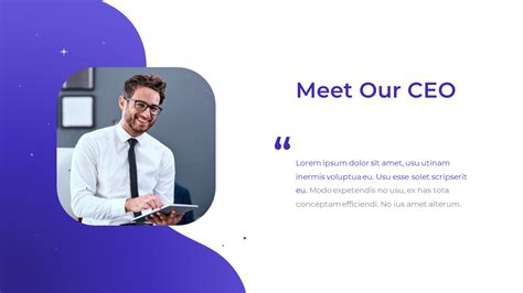 Meet The Owner Template