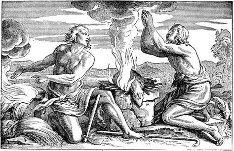 Cain And Abel Sacrifice