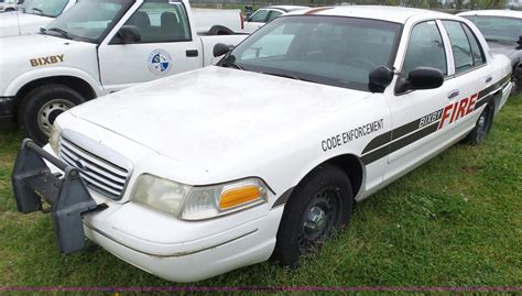 1998 Ford Crown Victoria Police Interceptor In Bixby Ok Item Aq9696