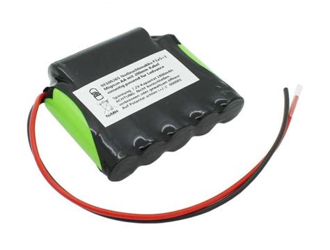 Batterie éclairage De Secours Nimh 7 2v 1800mah F1x5 1 Mignon Aa Avec