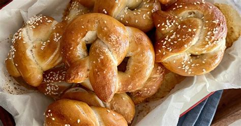 Soft Sourdough Pretzel Recipe Simple Delicious The Pantry Mama