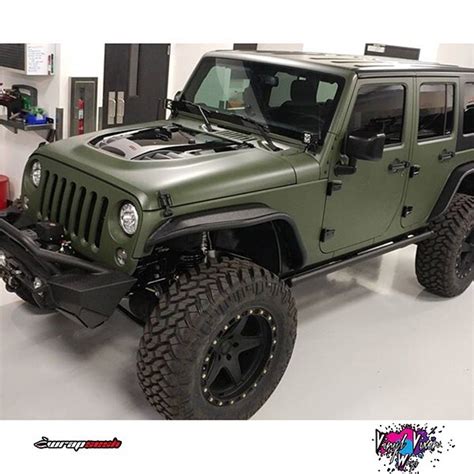 Jeep Wrangler Matte Green