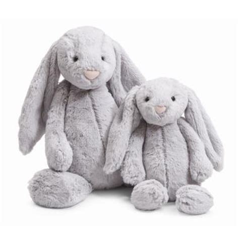 Bashful Grey Bunny My Jellycat Collection