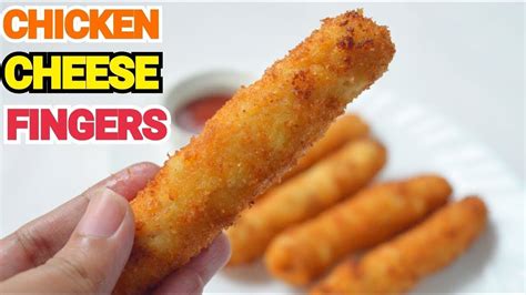 Chicken Cheese Fingers by (YES I CAN COOK) #ChickenCheeseFingers # ...