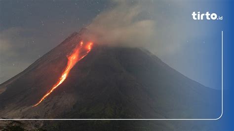 Info Gunung Merapi Hari Ini April Kali Gempa Guguran