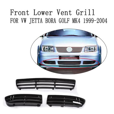 For Jetta Mk4 Cupra Splitter R Lip Front Bumper Lower 46 OFF