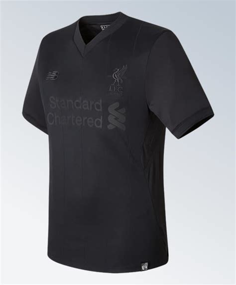 Camiseta New Balance Blackout Del Liverpool 2017 18