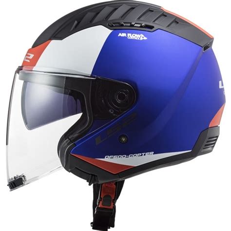 Ls Of Copter Urbane Matt Blue Red D S Moto