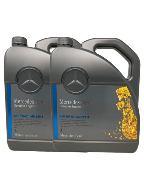 Mercedes Benz Oil Mb 2295 5w40 Pack 10l