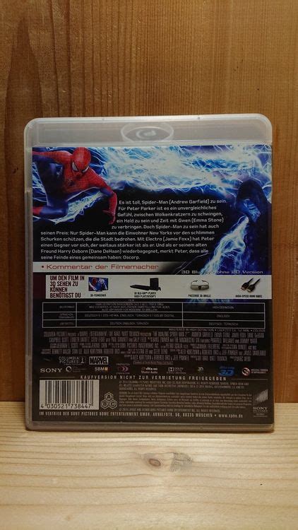 Spider Man The Amazing Und In D Blu Ray Kaufen Auf Ricardo