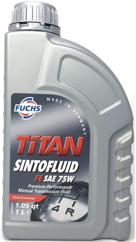 Fuchs Titan Sintofluid Fe 75 W 1l Amazon Es Coche Y Moto