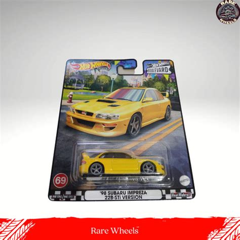 Jual Hot Wheels Premium Subaru Impreza B Sti Version Kuning Boulevard Kab Sukabumi Rare