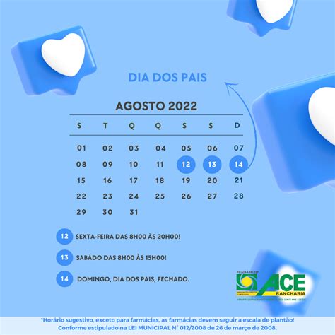 Calendário Sugestivo Para O Mês De Agosto De 2022 Associação