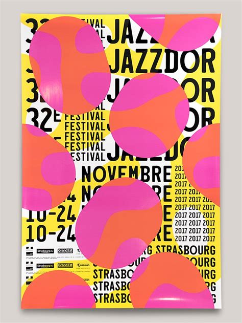 Jazzdor Strasbourg 2017 Helmo Maximalism Graphic Design Festival