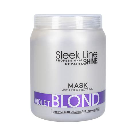 STAPIZ SLEEK LINE VIOLET BLOND Colour Neutralising Mask 1000ml Nordic