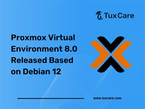 Proxmox Ve Released Based On Debian Bookworm