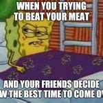 spongebob sleeping Meme Generator - Imgflip