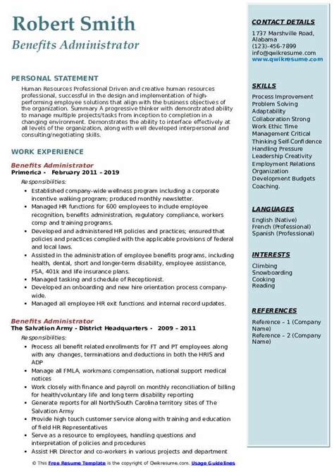 Hmo Administrator Resume Resume Letter