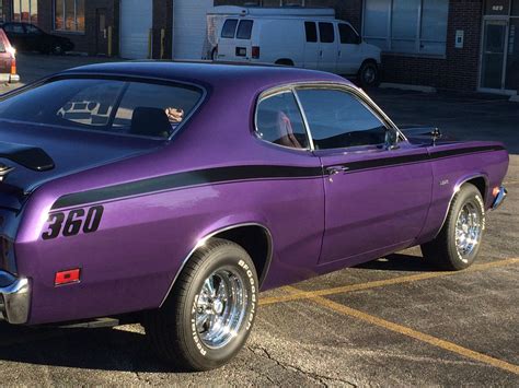 Plymouth Duster Plum Crazy Purple Crate Engine Arizona Car See