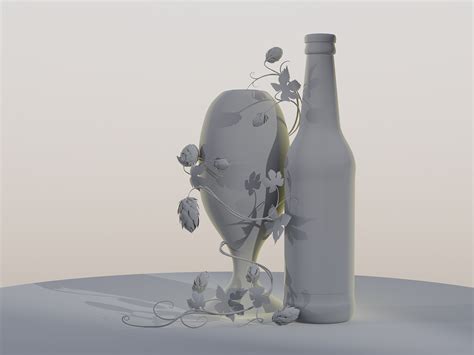 Zatecky Gus keyvisual cgi packshot year 2013 on Behance