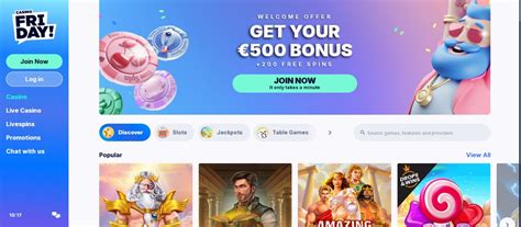CasinoFriday Online Casino Review and Bonus - AboutSlots
