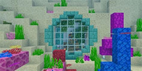 Purple Concrete House Minecraft / Concrete is a solid block available ...