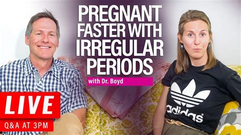 How To Get Pregnant Faster With Irregular Periods Youtube