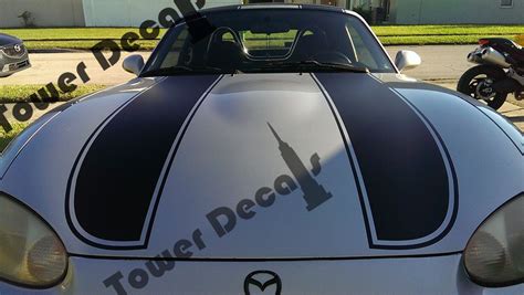 This Is A Complete Set Of Vinyl Stripes For Any 1998 2001 Mazda Miata