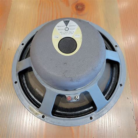 Jbl D120f 12 Speaker 1969 Old Recone 8 Ohm Fender Reverb