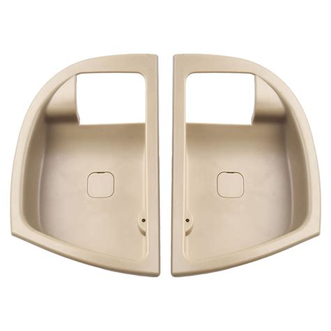 Pair Front Inner Inside Interior Door Handle Cover For Hyundai Santa