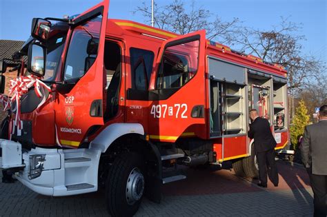 Nowy wóz strażacki w OSP Bogumiłowice Twoje Pajęczno