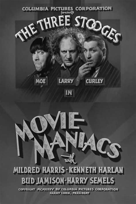 Movie Maniacs (1936) — The Movie Database (TMDb)