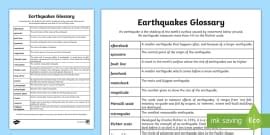 Earthquakes Mercalli Scale Poster Teacher Made Twinkl