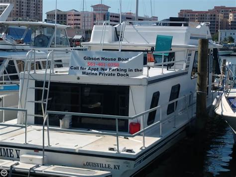 Gibson Houseboat For Sale In Clearwater Fl