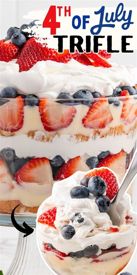 A No Bake 4th Of July Trifle Is The Perfect Way To Showcase Your